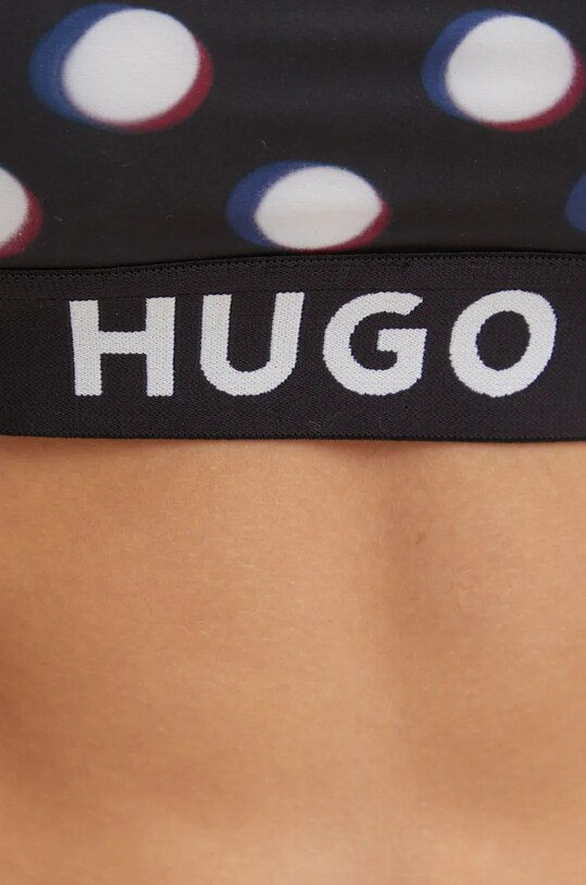 Plavková podprsenka HUGO čierna 50527080