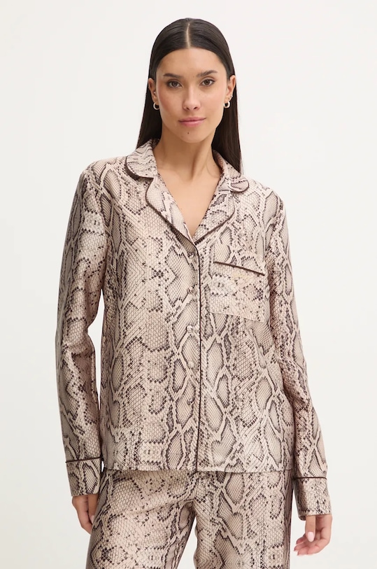Odzież Guess piżama O4BX06.WEFC2 beżowy