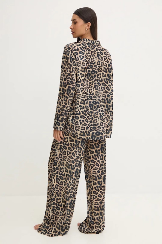 Guess piżama O4BX12.WO07V beżowy AW24