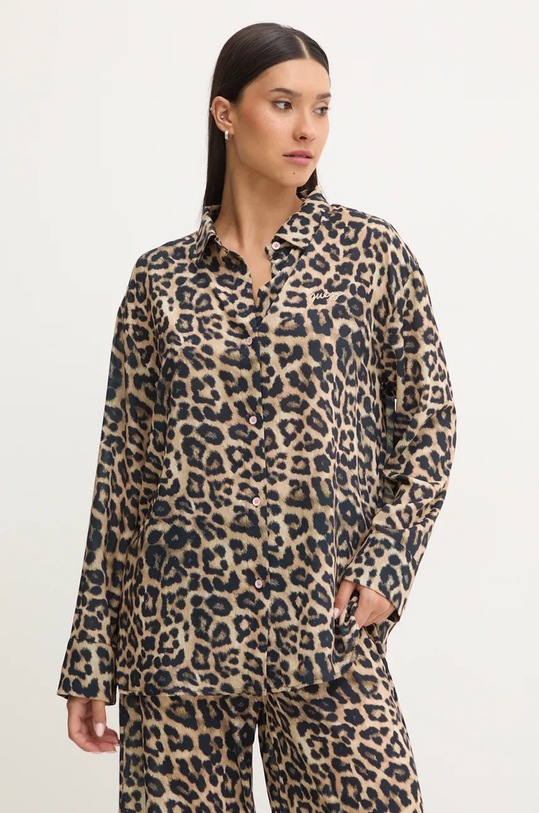 Odzież Guess piżama O4BX12.WO07V beżowy