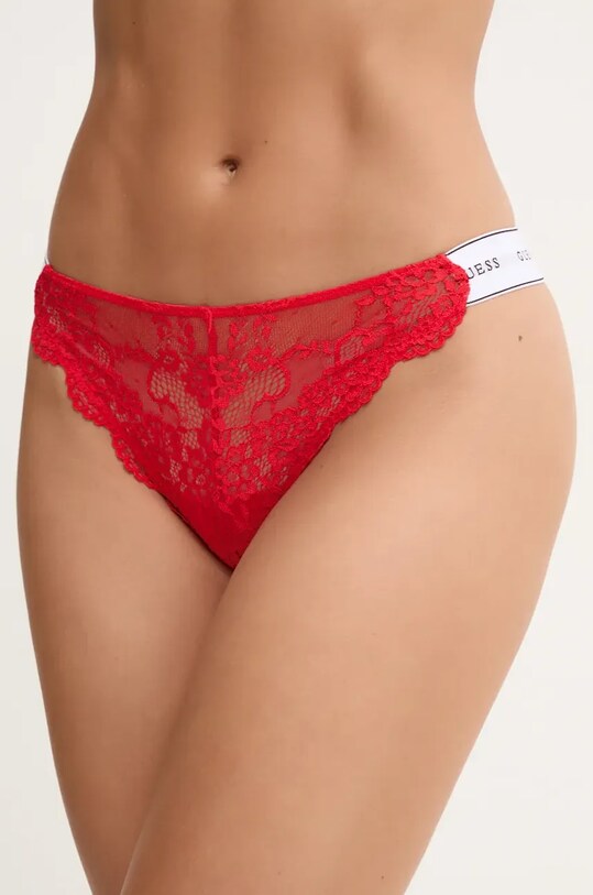 Труси Guess мереживо червоний O4BE20.KBBT0