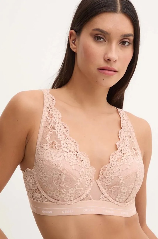 Guess sutien JANE cu balene bej O4BC23.PZ01C