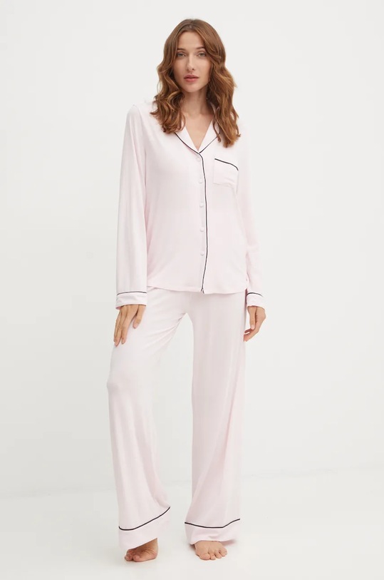 Guess pigiama CARLYN set rosa O4BX07.KCIN2