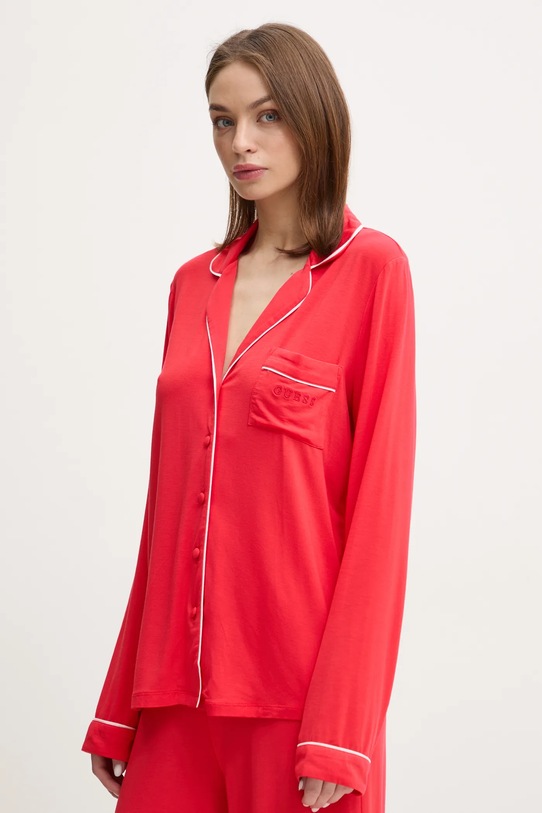 Odzież Guess piżama CARLYN O4BX07.KCIN2 czerwony