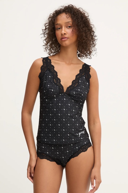 Пижама Guess чёрный O4BG01.KCF20