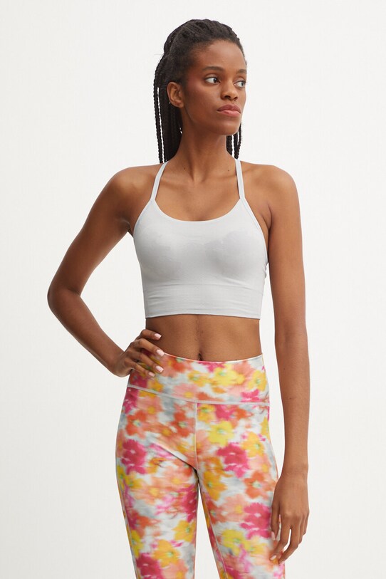 adidas by Stella McCartney sutien sport usor rigidizat gri IW6361