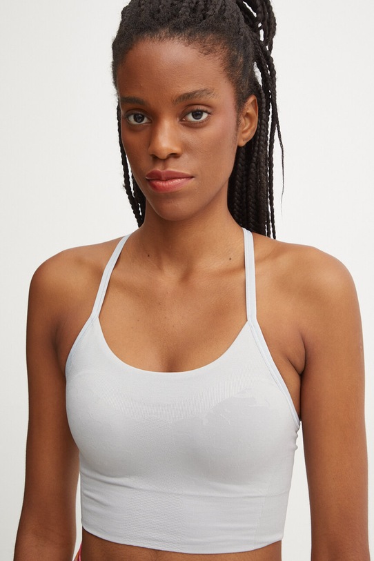 Športová podprsenka adidas by Stella McCartney sivá IW6361