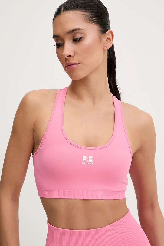 P.E Nation biustonosz sportowy Restore Seamless różowy 243C293