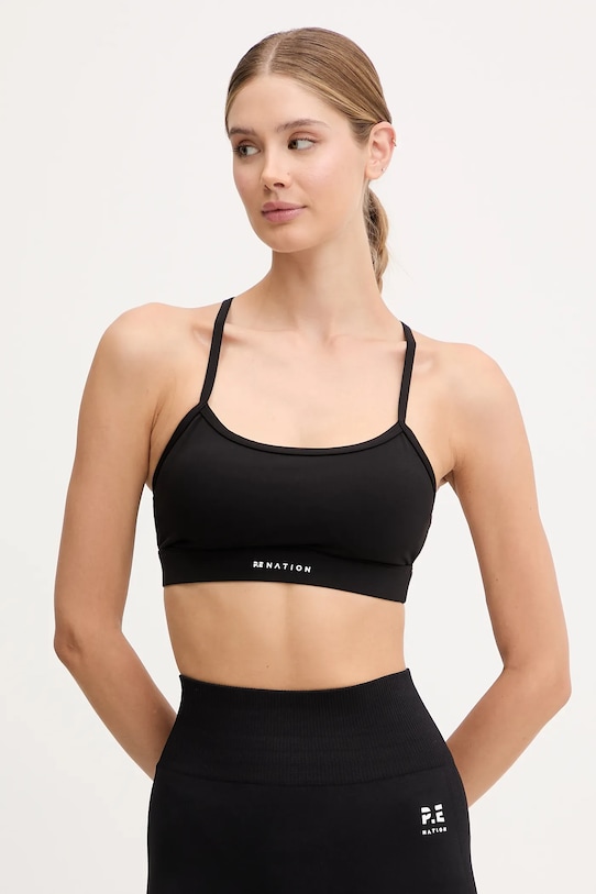 P.E Nation biustonosz sportowy Signature czarny 243C314