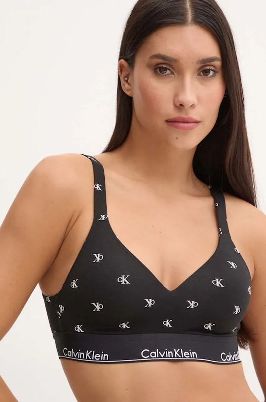 Calvin Klein Underwear sutien uni negru 000QF7900E