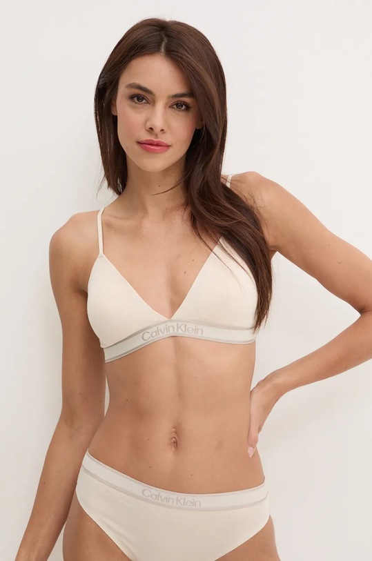 Calvin Klein Underwear biustonosz 000QF7945E beżowy AW24