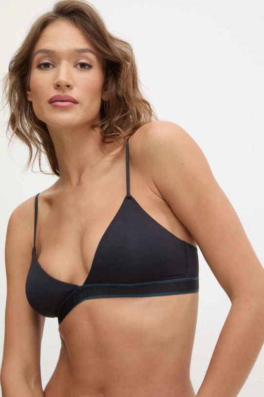 Calvin Klein Underwear biustonosz dzianina czarny 000QF7945E