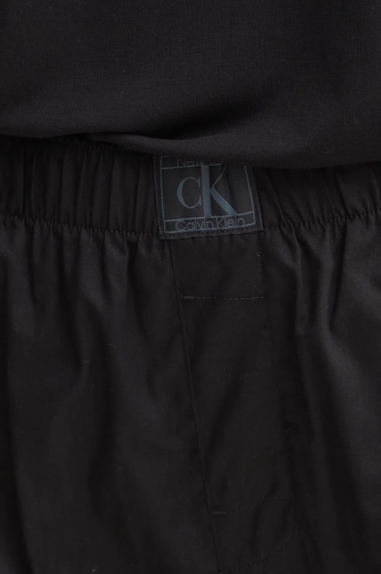 Odzież Calvin Klein Underwear spodnie piżamowe bawełniane 000QS7205E czarny