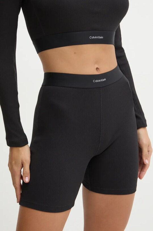 Шорты лаунж Calvin Klein Underwear с эластаном чёрный 000QS7216E