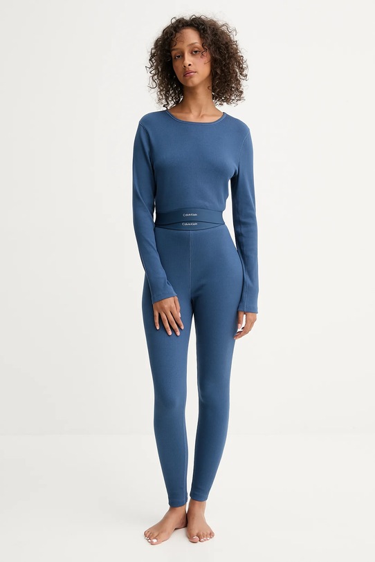 Домашен клин Calvin Klein Underwear 000QS7220E тъмносин SS25