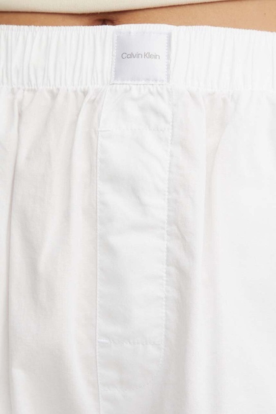 Бавовняні піжамні шорти Calvin Klein Underwear білий 000QS7245E