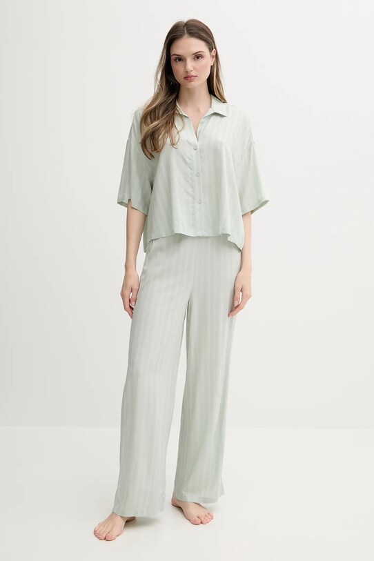 Calvin Klein Underwear pantaloni de pijama 000QS7257E verde SS25