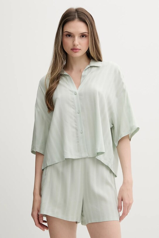 Calvin Klein Underwear pantaloni scurți de pijama 000QS7258E verde SS25