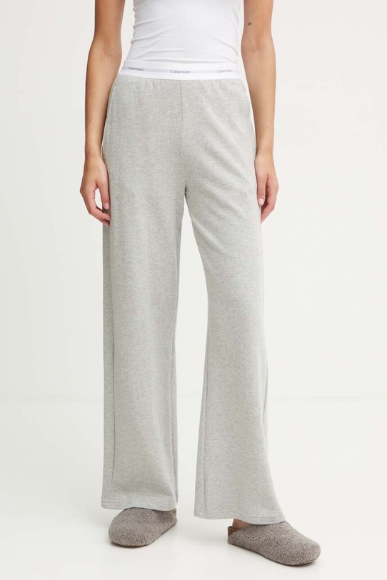 Calvin Klein Underwear spodnie piżamowe dzianina szary 000QS7278E
