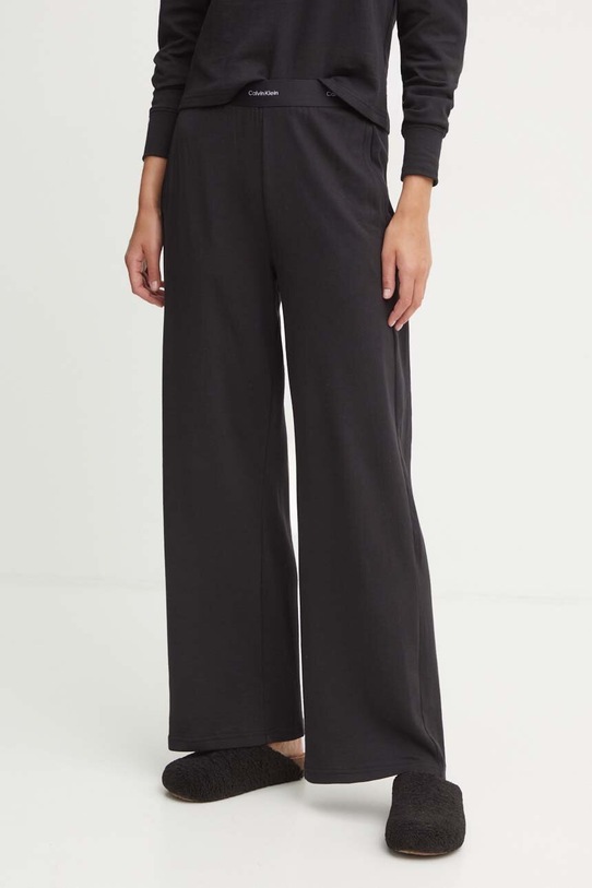 Pyžamové kalhoty Calvin Klein Underwear spodní černá 000QS7278E