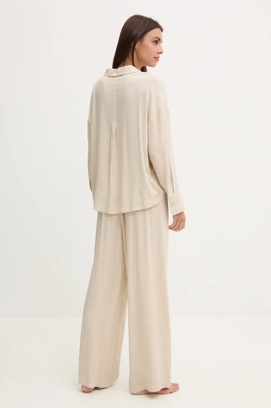 Oblečení Pyžamo Calvin Klein Underwear 000QS7426E béžová