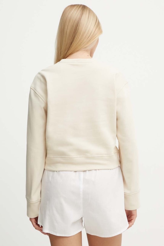 Oblečení Bavlněná mikina Calvin Klein Underwear 000QS7264E béžová
