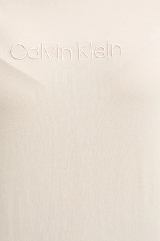 Бавовняна футболка лаунж Calvin Klein Underwear бежевий 000QS7328E