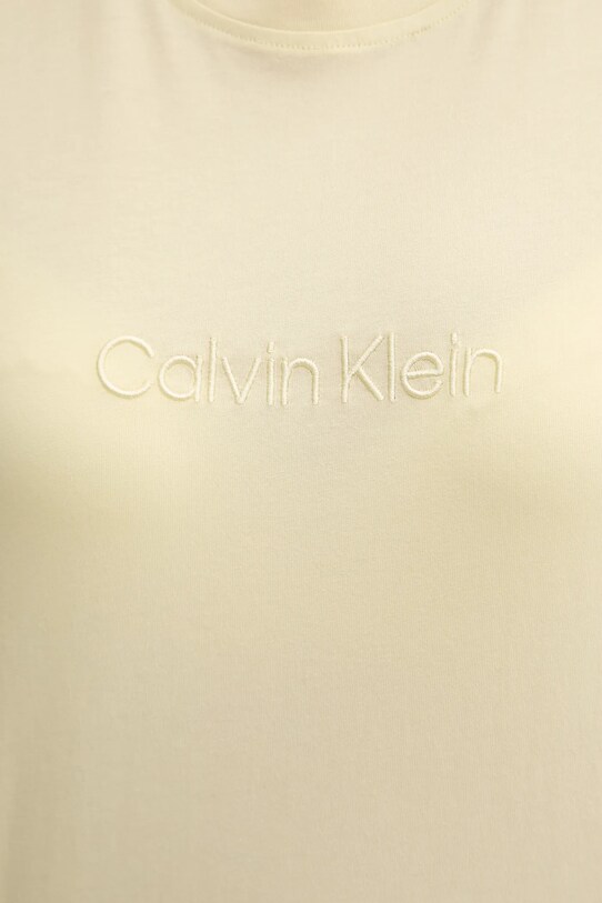Calvin Klein Underwear t-shirt bawełniany lounge żółty 000QS7328E