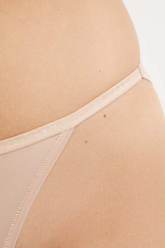 Odzież Calvin Klein Underwear figi 000QD5176E beżowy