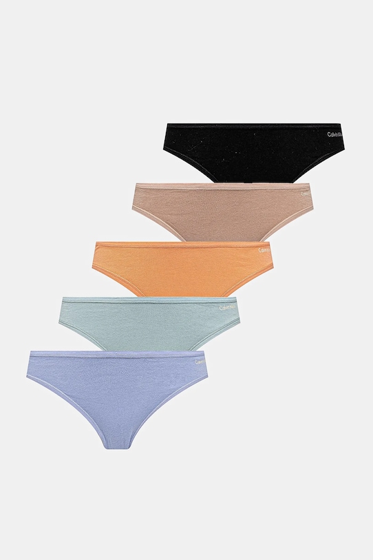 Calvin Klein Underwear figi 5-pack dzianina czarny 000QD5251E