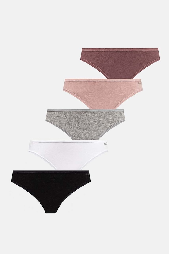 Calvin Klein Underwear chiloti 5-pack figi multicolor 000QD5251E