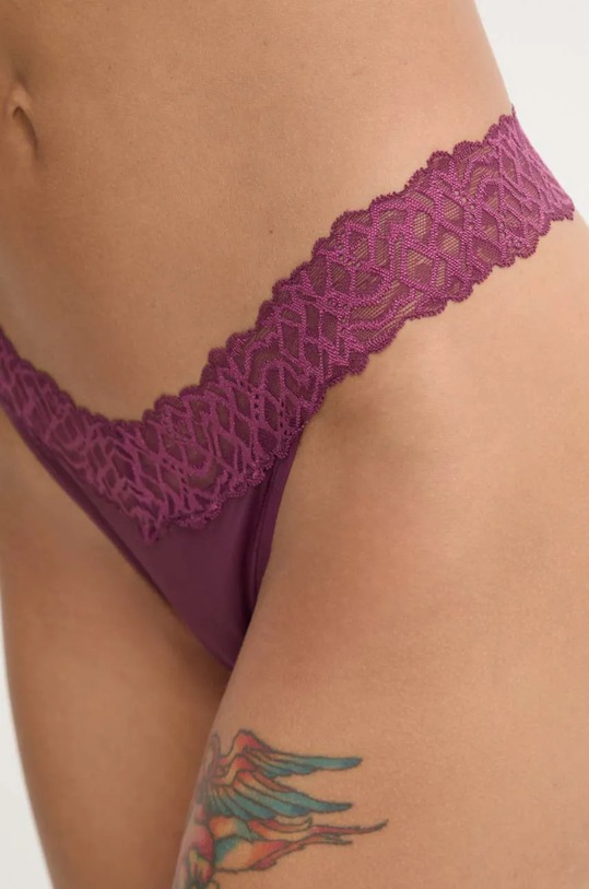 Odzież Calvin Klein Underwear figi 000QF7838E bordowy