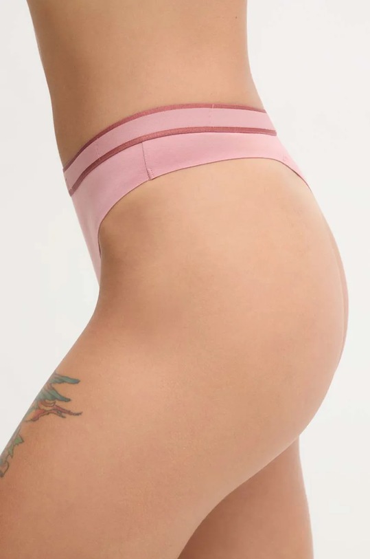 Calvin Klein Underwear stringi 000QF7954E pomarańczowy AW24