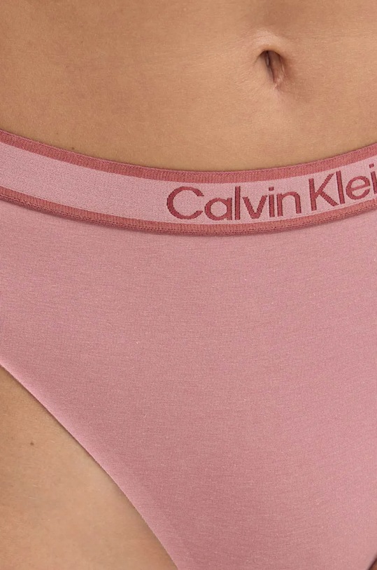 Odzież Calvin Klein Underwear stringi 000QF7954E pomarańczowy