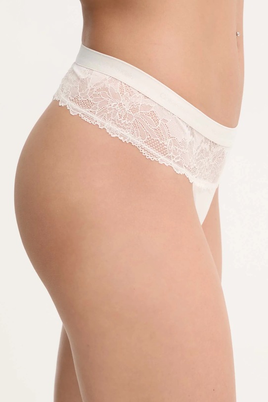 Στρινγκ Calvin Klein Underwear 000QF7980E μπεζ AW24