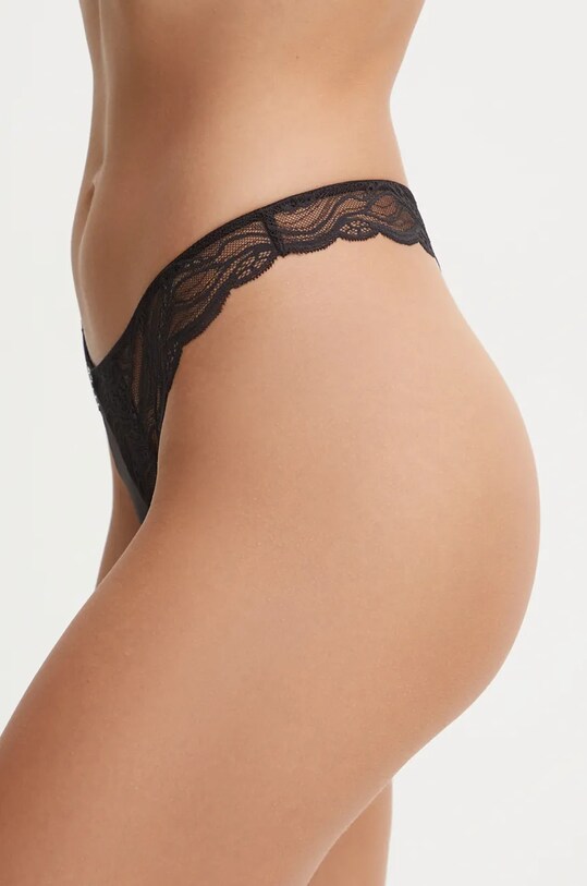 Одяг Стринги Calvin Klein Underwear 000QF8093E чорний