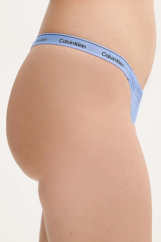 Calvin Klein Underwear stringi 000QD5154E niebieski AW25