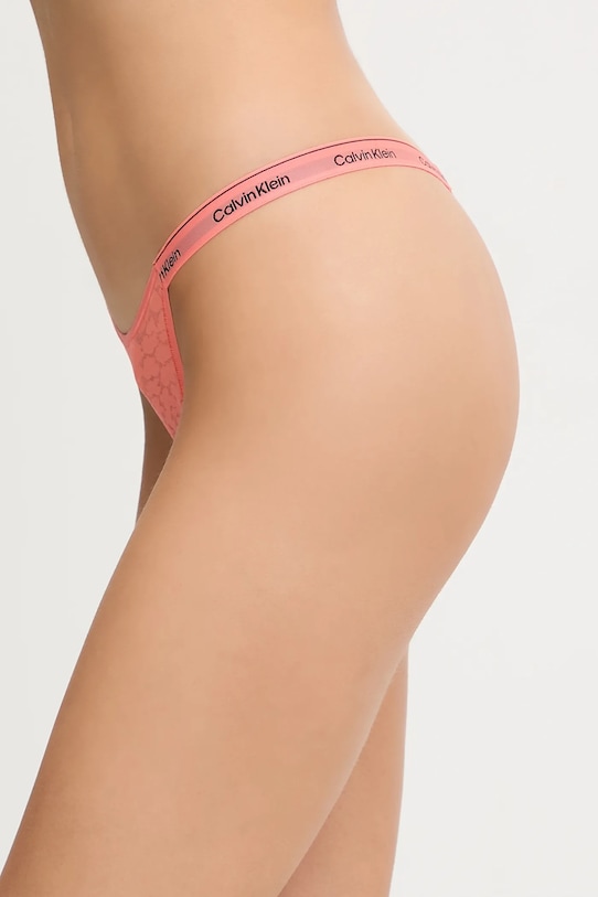 Calvin Klein Underwear stringi 000QD5154E pomarańczowy AW25
