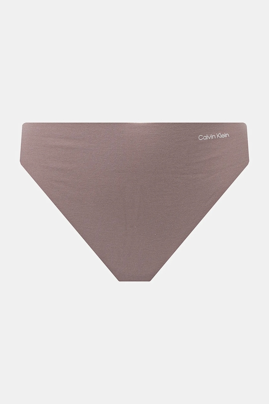 Calvin Klein Underwear stringi 3-pack beżowy 000QD5219E