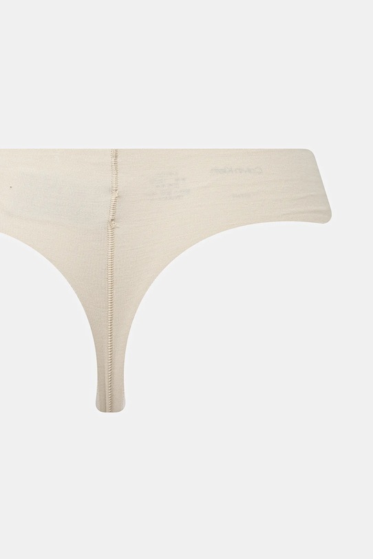 Calvin Klein Underwear stringi 3-pack 000QD5219E beżowy