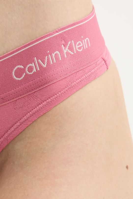 Calvin Klein Underwear stringi różowy 000QF7878E