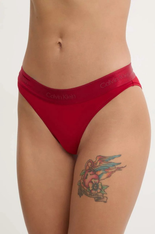 Calvin Klein Underwear figi dzianina bordowy 000QF7999E