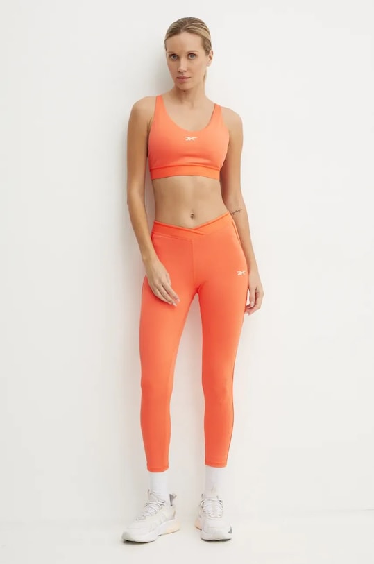 Reebok sutien sport Team 100205711 portocaliu AW24