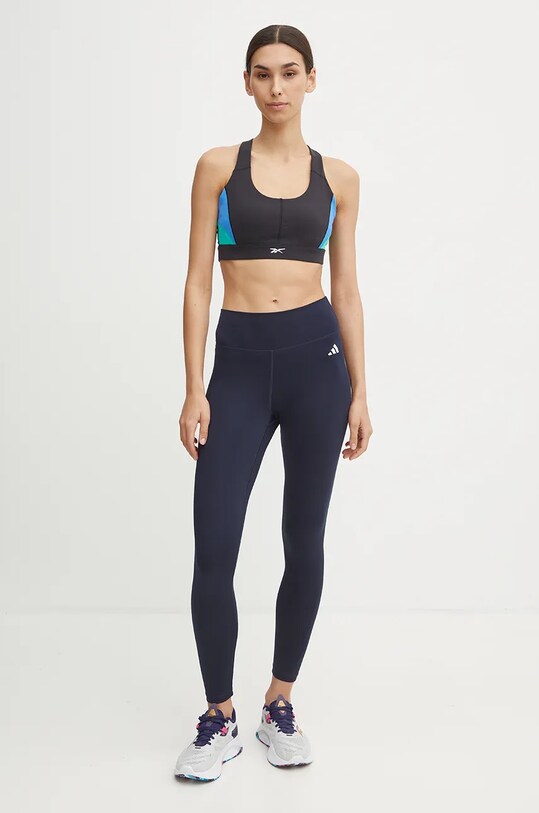Спортивний бюстгальтер Reebok Lux Colourblock 100205636 чорний AW24