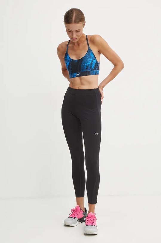 Спортивний бюстгальтер Reebok LUX Collection 100208469 блакитний AW24