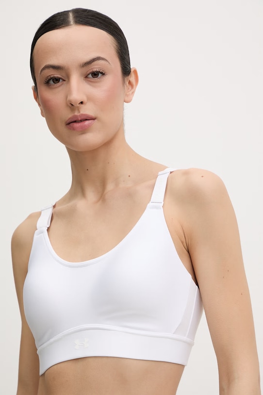 Under Armour biustonosz sportowy Infinity biały 1384123