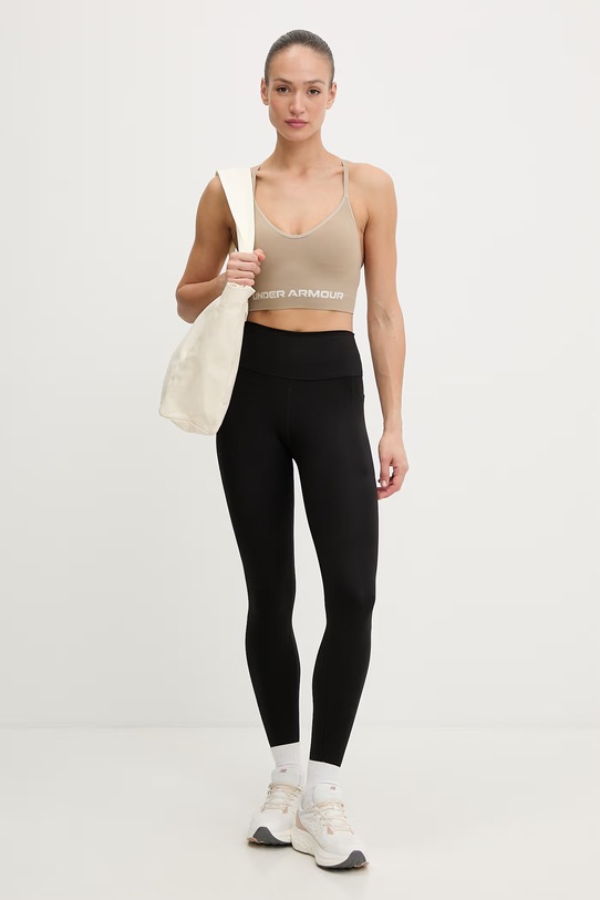 Under Armour biustonosz sportowy Vanish Seamless 1384417 beżowy SS26