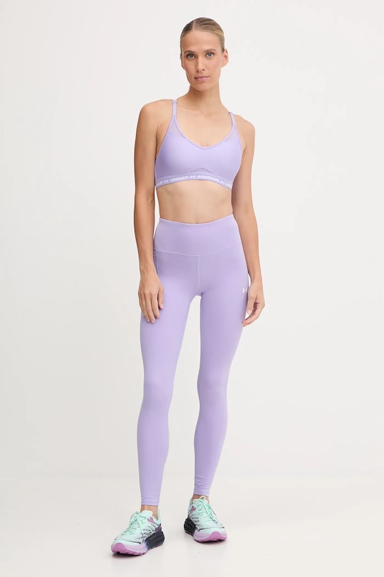 Under Armour biustonosz sportowy Crossback 1386424 fioletowy AW25