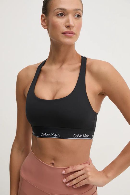 Спортивный бюстгальтер Calvin Klein Performance чёрный 00GWF4K227