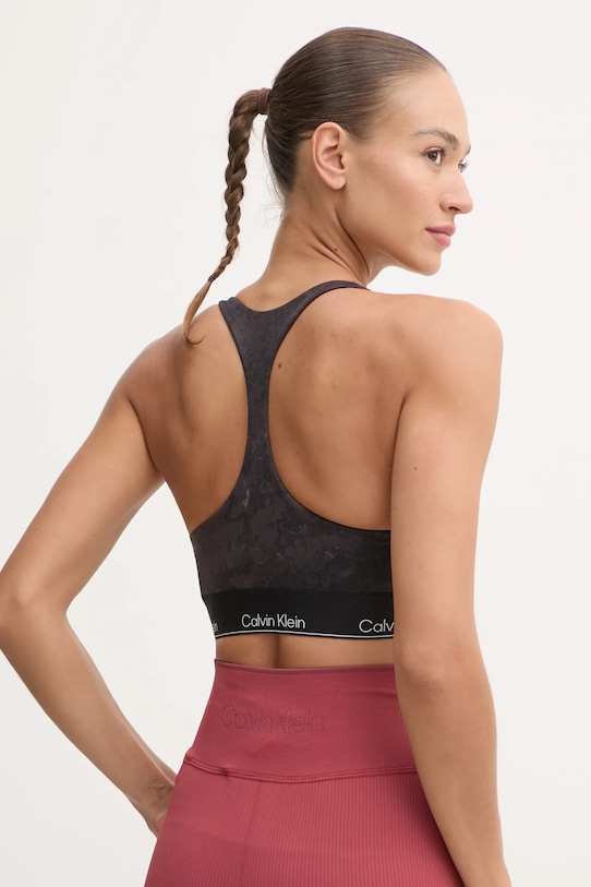 Îmbrăcăminte Calvin Klein Performance sutien sport 00GWF4K165 maro